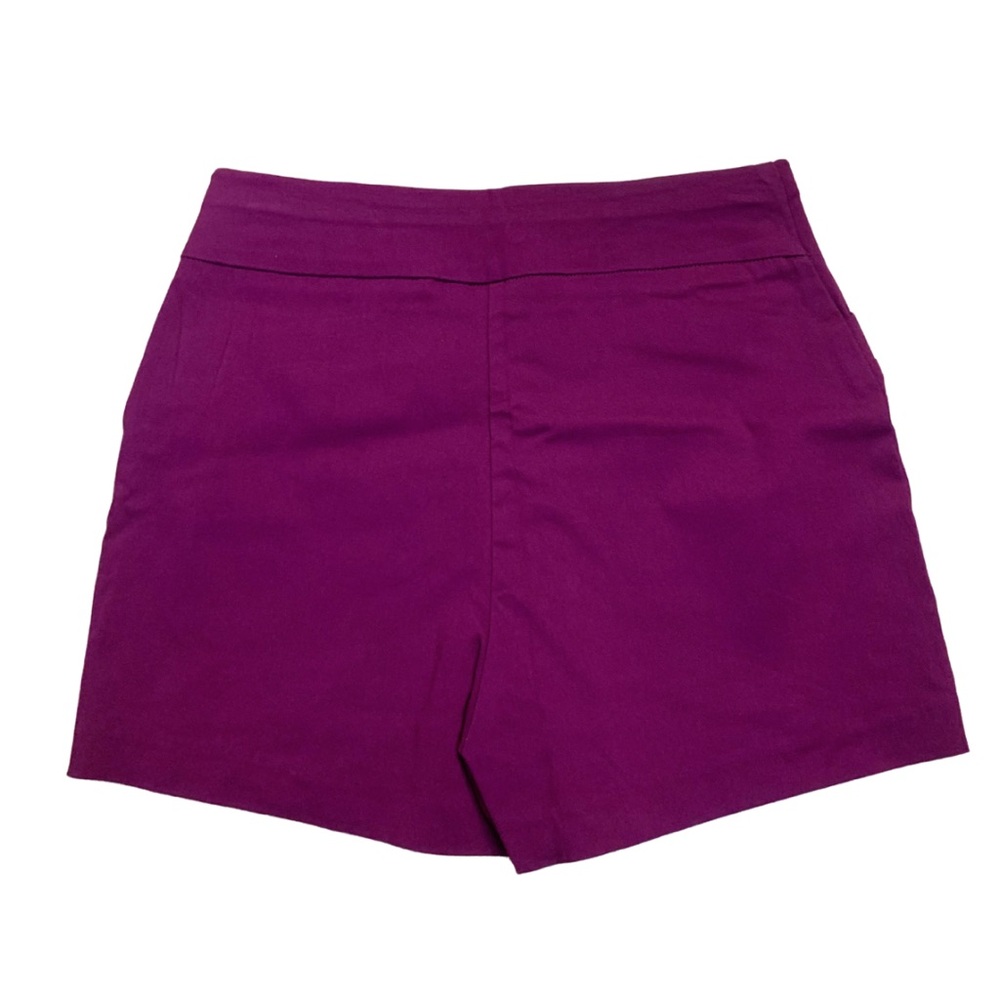 2/$30 JOE B Purple High Waisted Shorts Small NEW Retro Twee Dopamine - Picture 7 of 9